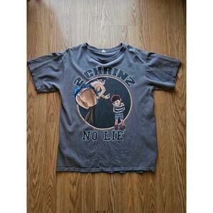 Y2K 2 Chainz "No Lie" Cotton T-Shirt - Size Medium